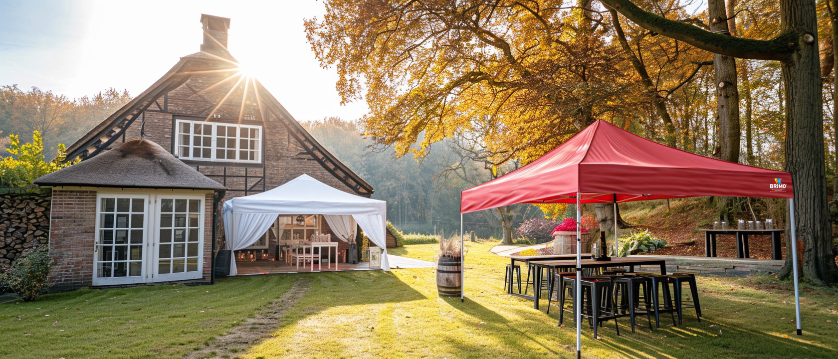 Tentes marché